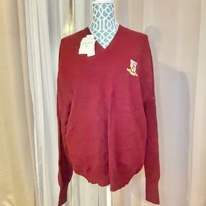 Peter Scott vintage Lambswool Golf Knit Sweater